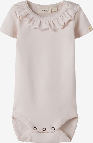 Lil'Atelier - Pijama entero/body en beige: frente