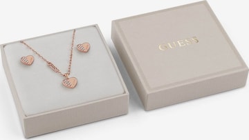 GUESS Jewelry Set in Gold: front