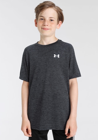 T-Shirt fonctionnel UNDER ARMOUR en noir : devant