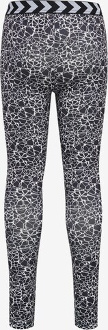 Hummel Skinny Sportbroek in Zwart