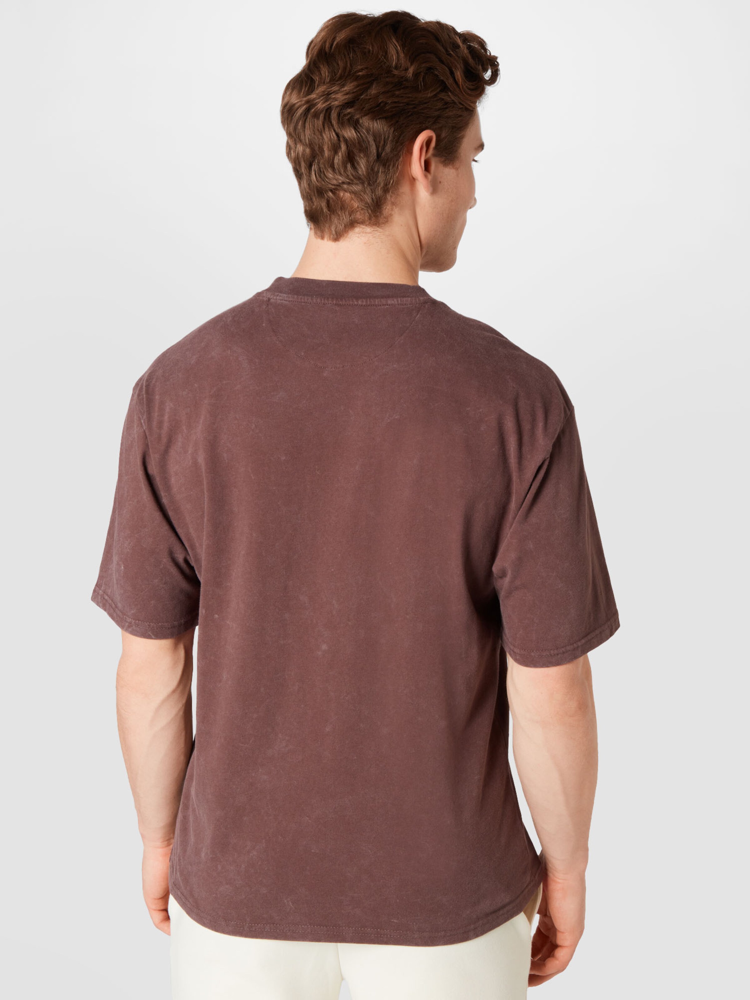 Männer Shirts River Island T-Shirt in Braun - BA00609 Männer Shirts River Island T-Shirt in Braun - BA00609