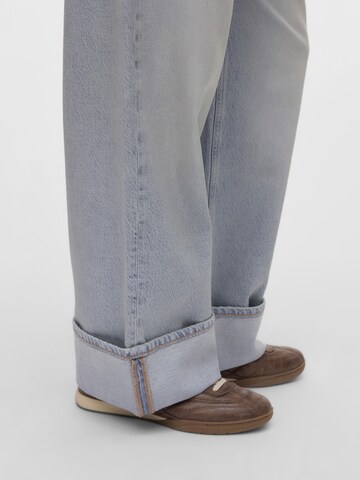 VERO MODA Wide leg Jeans 'VMDarcy' in Grijs
