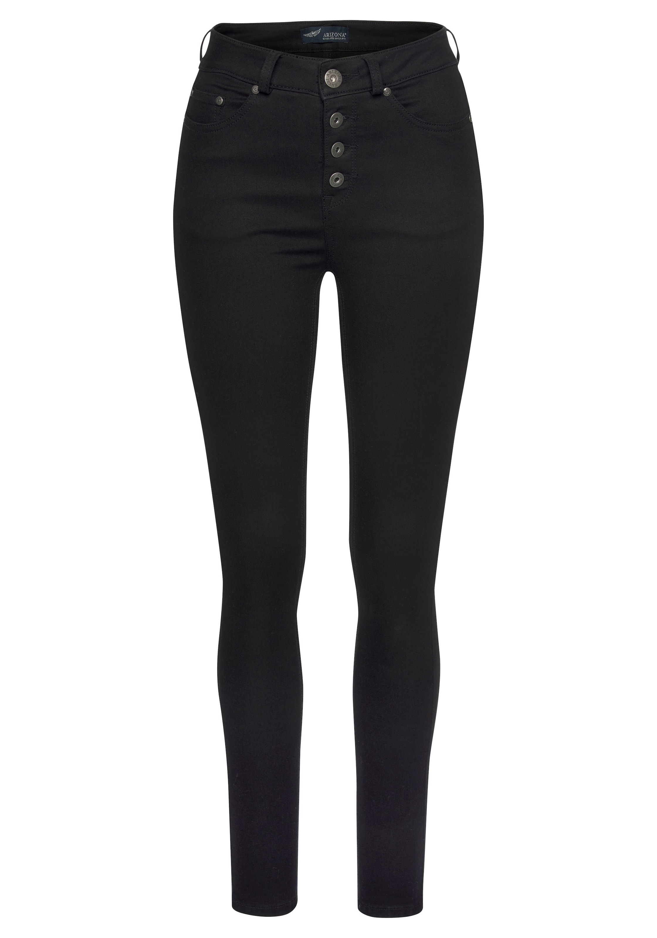 ARIZONA Skinny Jeans in Schwarz: Vorderseite