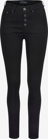 ARIZONA Skinny Jeans in Black: front