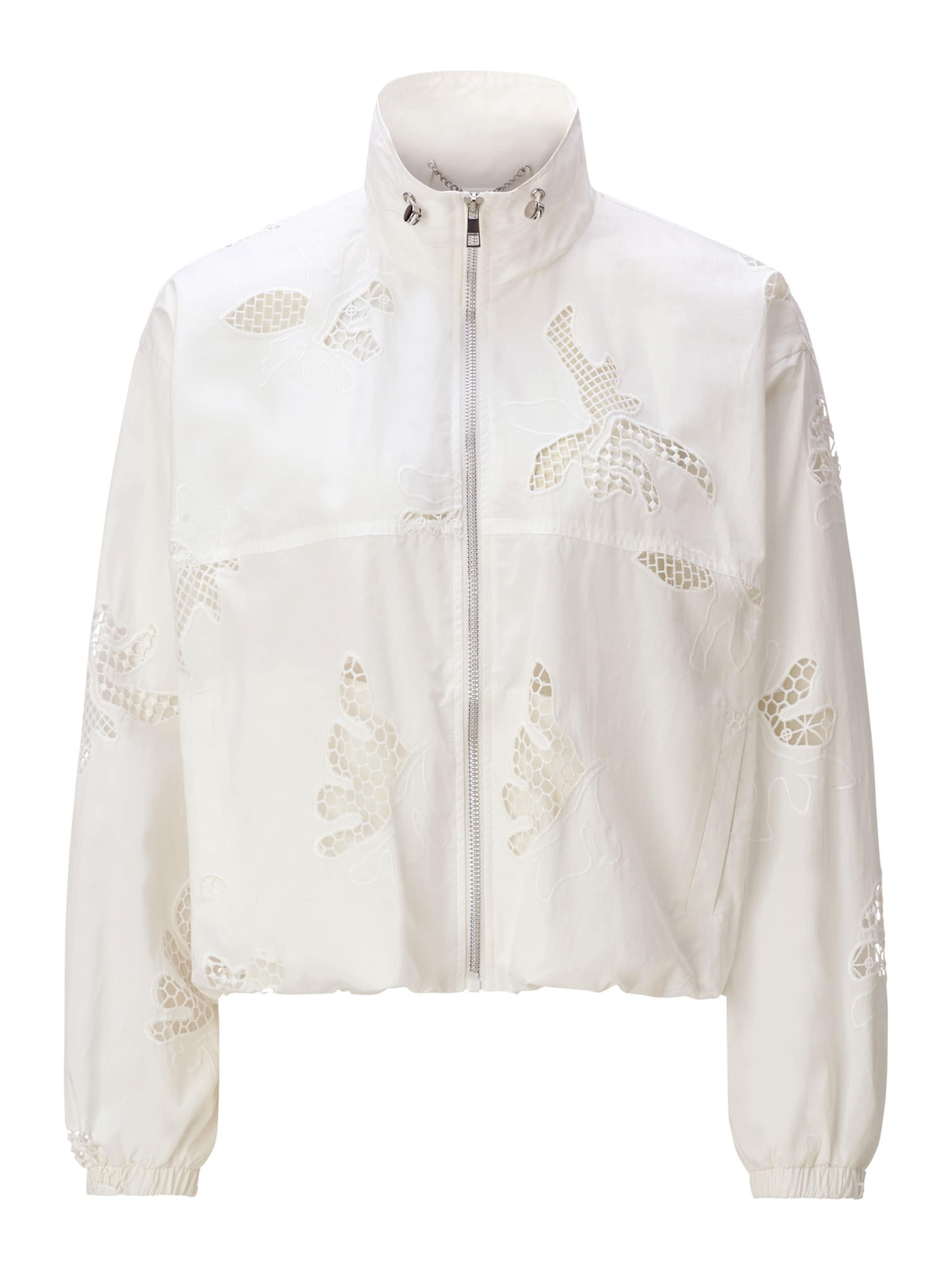 Veste mi-saison Rich & Royal en blanc : devant