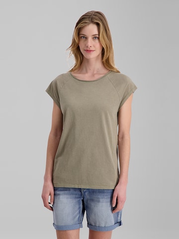 TIMEZONE Shirt 'Raglan' in Green: front