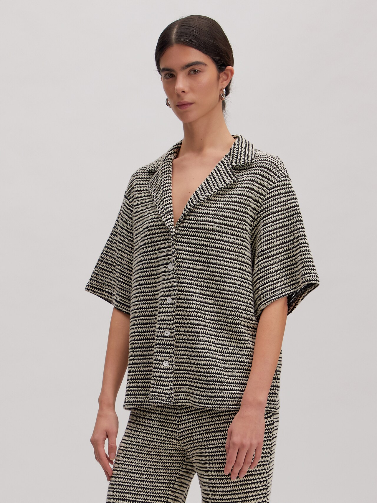 EDITED Shirt 'Karlotta' Crème