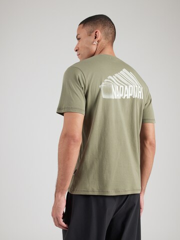 NAPAPIJRI Bluser & t-shirts 'SENAR' i grøn: forside