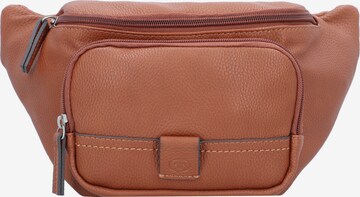 TOM TAILOR Fanny Pack 'Finn' in Brown: front