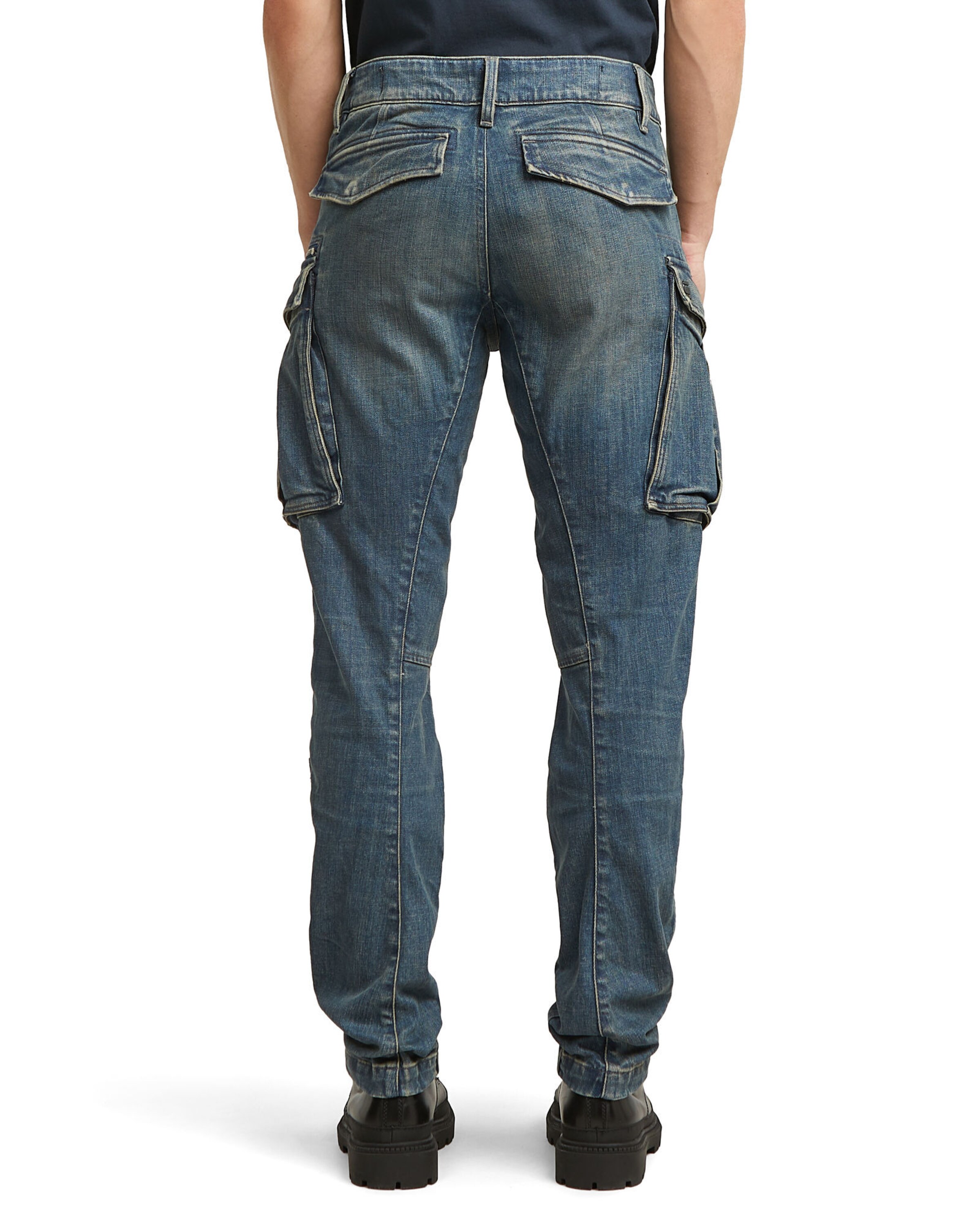 G-STAR Tapered Cargojeans in Blauw