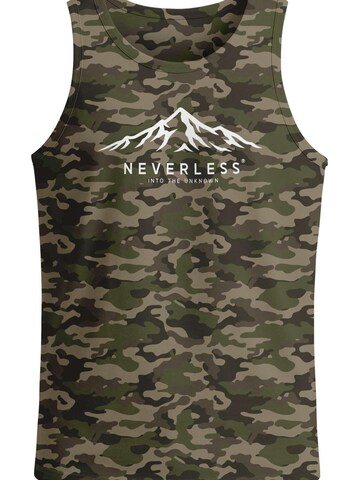 Neverless Shirt 'Unknown' in Green: front