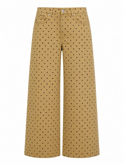 IT'S BASIC Jeans 'POLKA BAGGY LOW RISE JEANS' in 34/28 in de kleur Mosterd, Productweergave