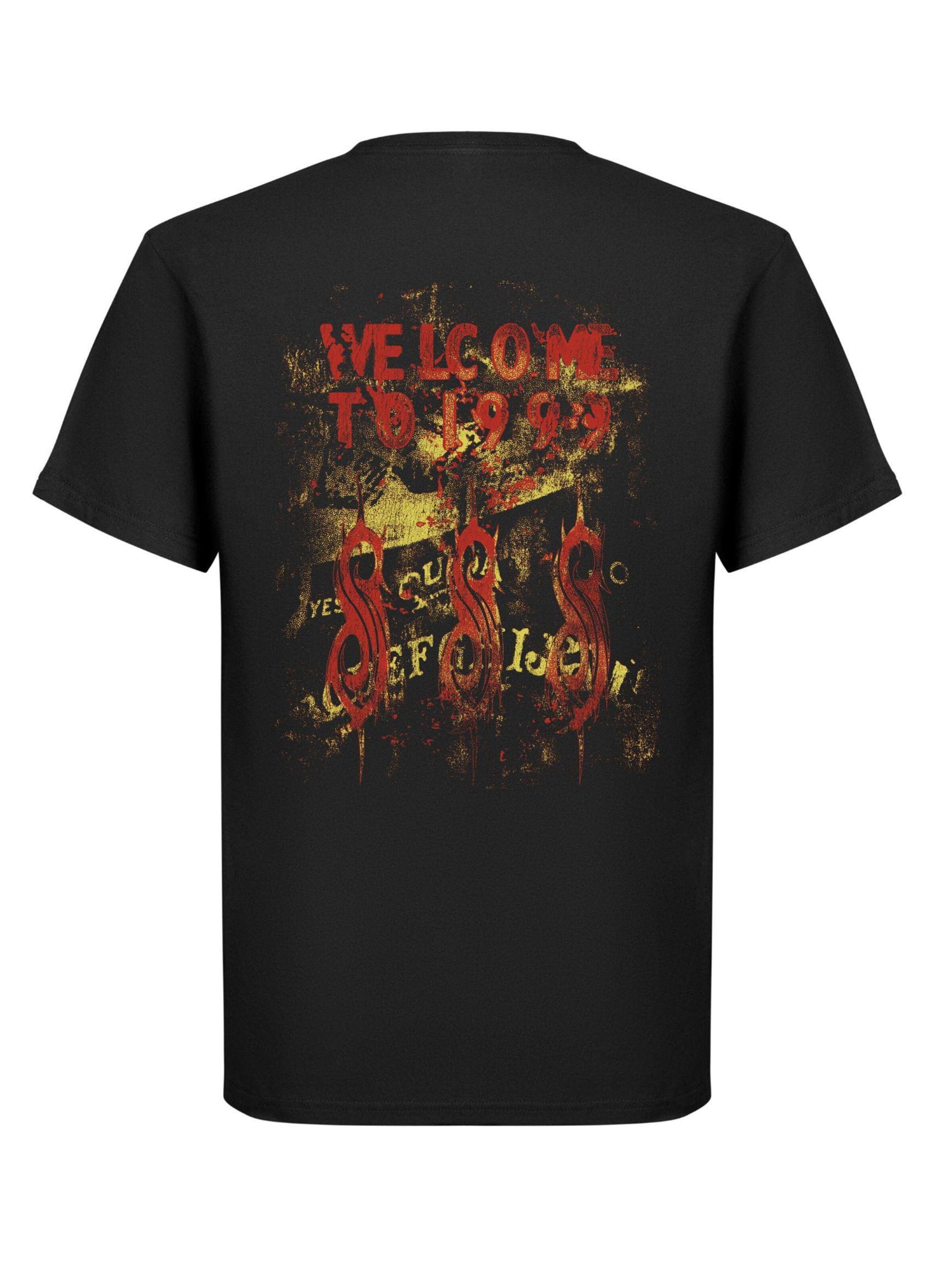 SLIPKNOT - Camiseta 'Slipknot welcome to 99' en negro
