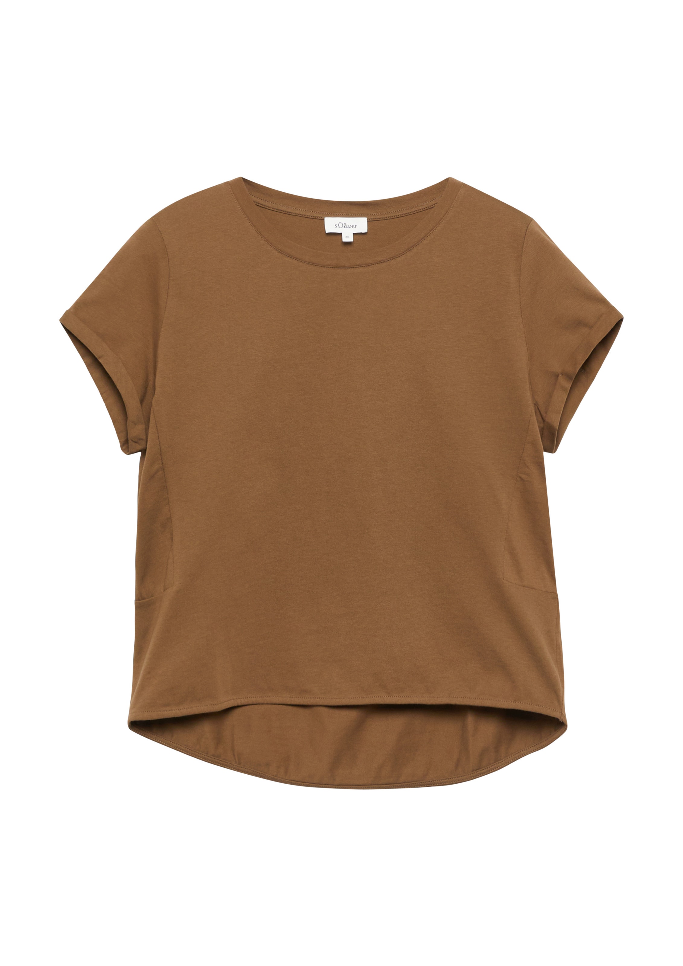 T-shirt s.Oliver en marron : devant