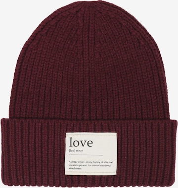 SAMAYA Beanie in Red: front