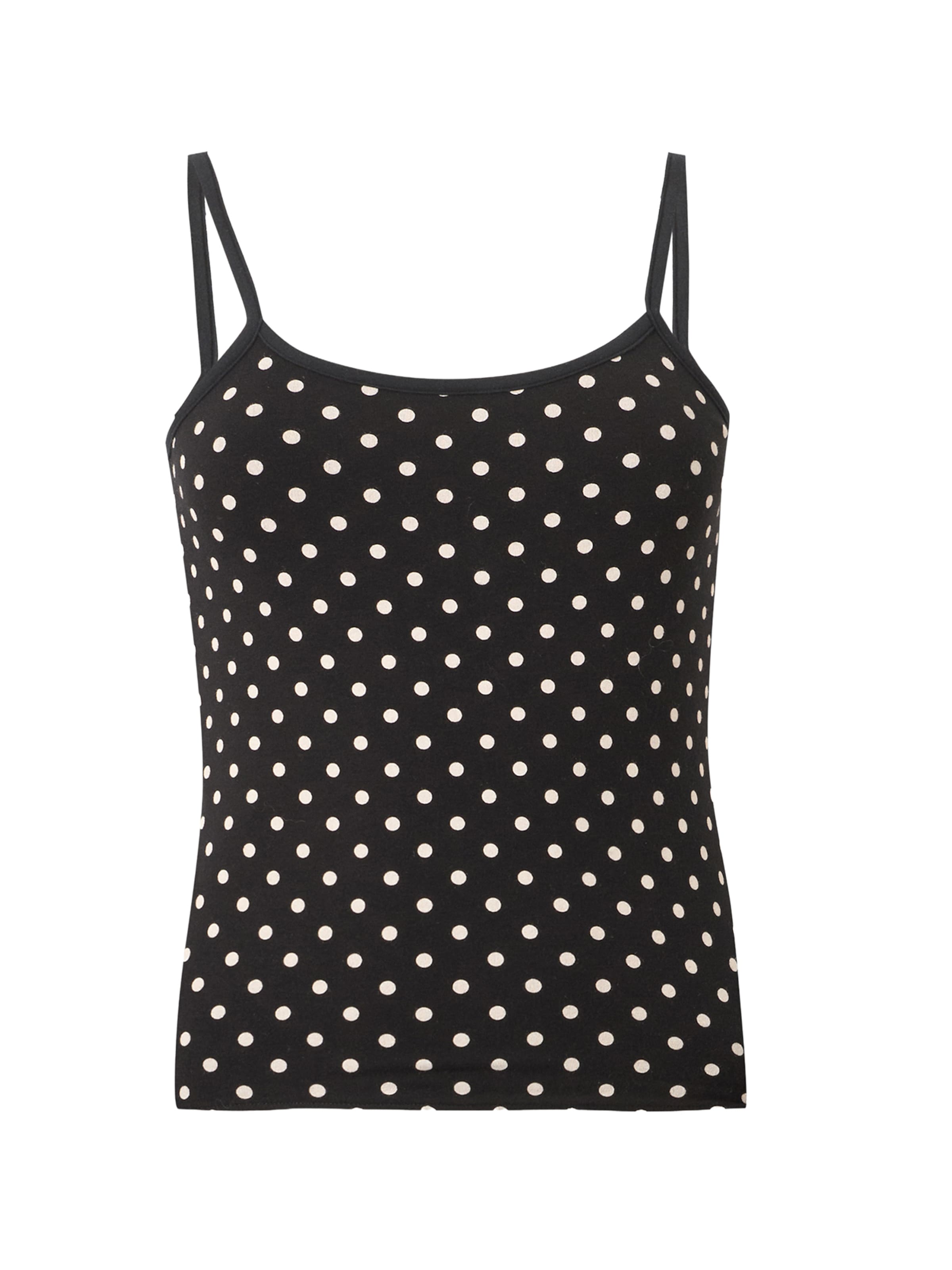 HOLLISTER Top - fekete: elől