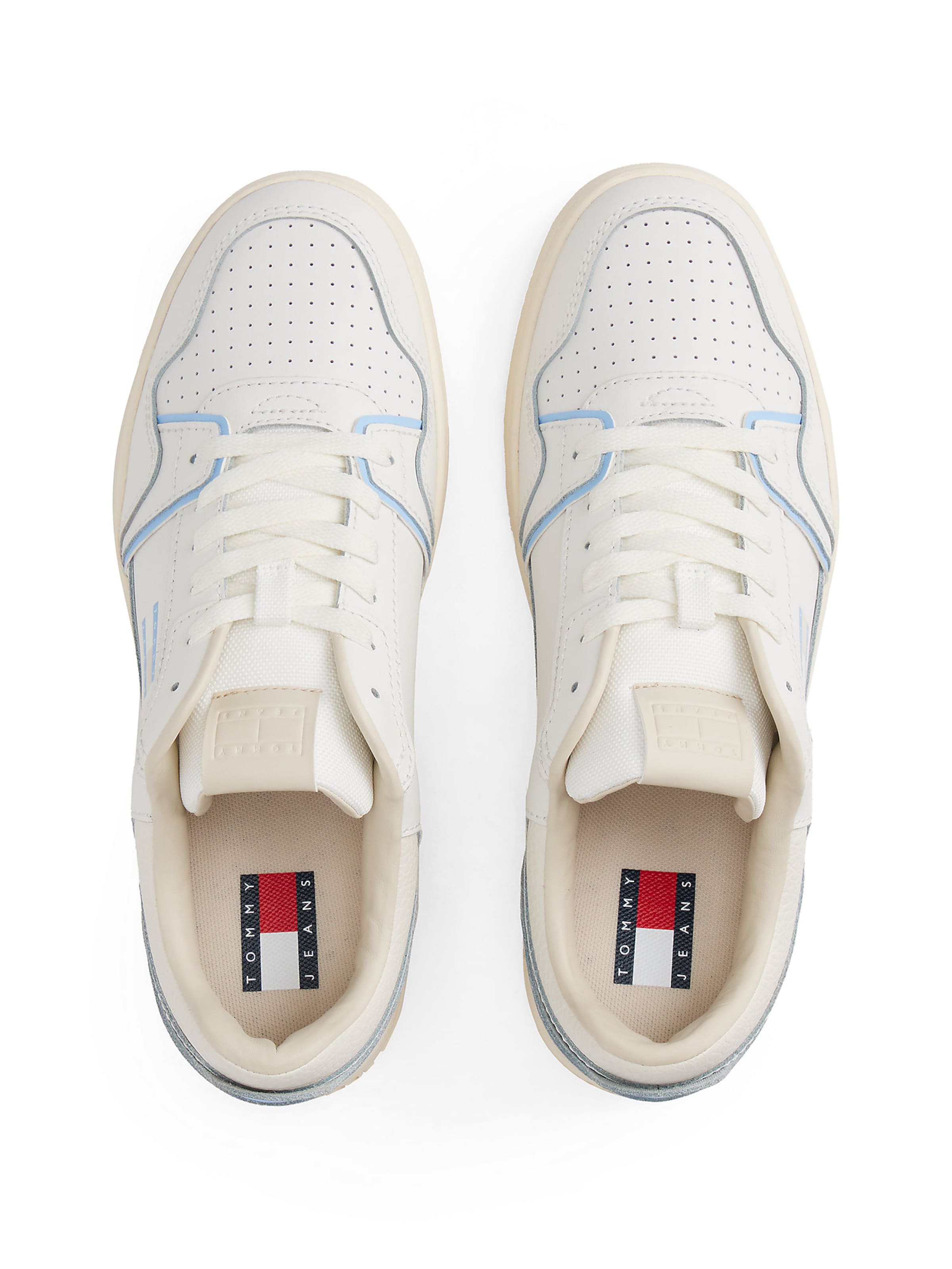 Baskets basses 'Heritage' Tommy Jeans en beige
