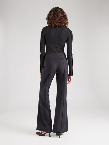 Versace Jeans Couture Flared Hose in Schwarz