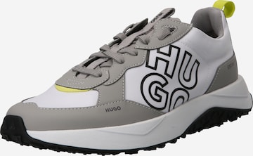 HUGO Red Sneakers laag 'Kane' in Grijs: voorkant