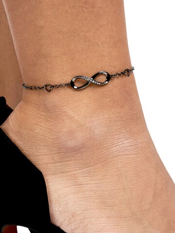 SERASAR Armband 'Anklet Infinity' in Zwart