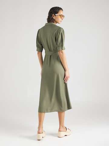 Dorothy Perkins Košilové šaty – zelená