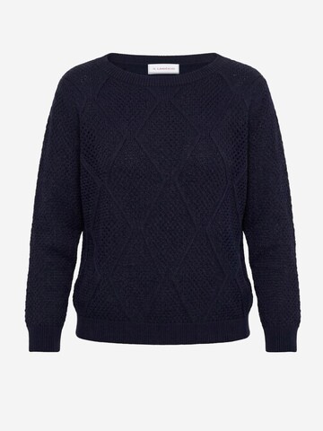 Il Lanificio Sweater in Blue: front