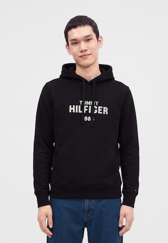 TOMMY HILFIGER Свитшот в Черный: спереди