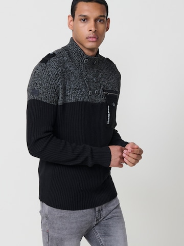 KOROSHI Pullover i sort