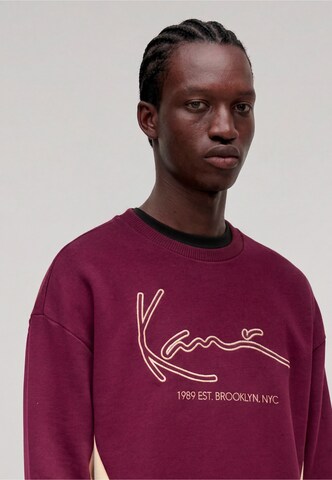 Karl Kani Sweatshirt 'Signature' in Rood