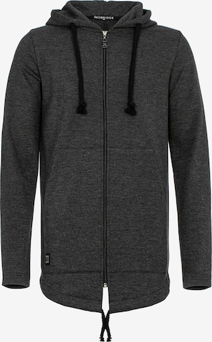 Redbridge Zip-Up Hoodie 'Antioch' in Grey: front