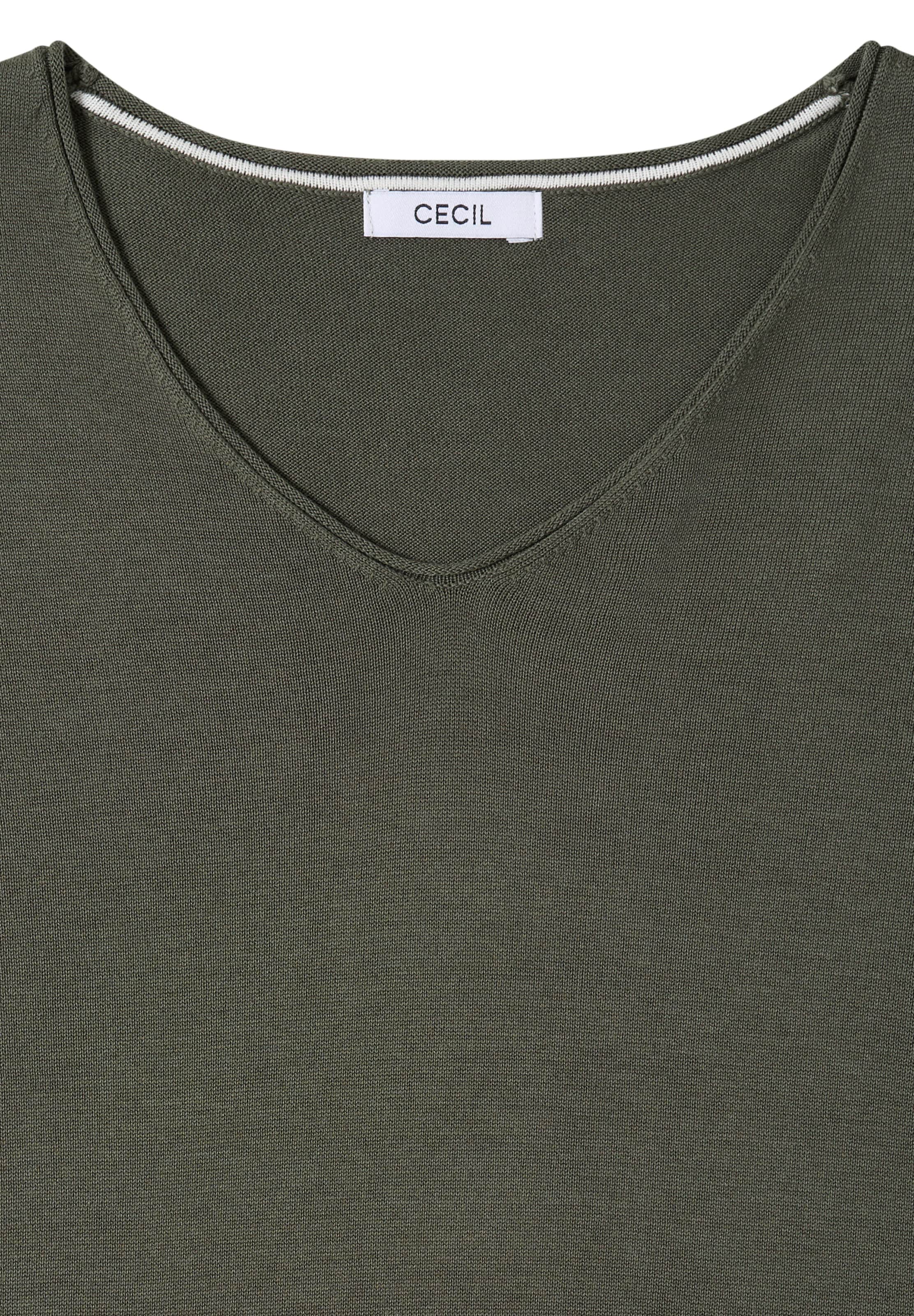 CECIL Pullover in Grün