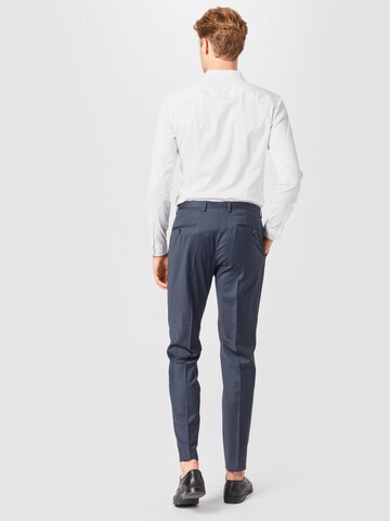 Coupe slim Pantalon à plis 'Blayr' JOOP! en bleu