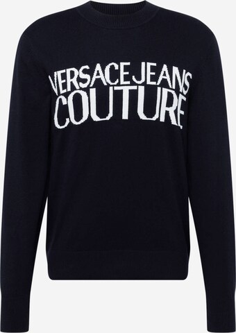 Versace Jeans Couture Kampsun, värv must: eest vaates