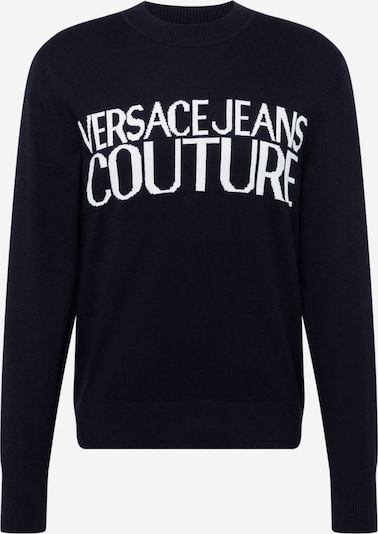 Versace Jeans Couture Kampsun must / valge, Tootevaade