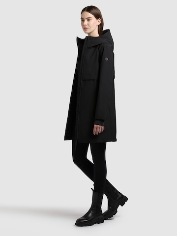khujo Between-seasons coat 'June' in Black