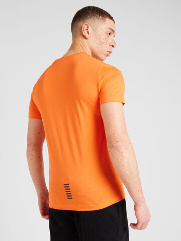 T-Shirt EA7 Emporio Armani en orange