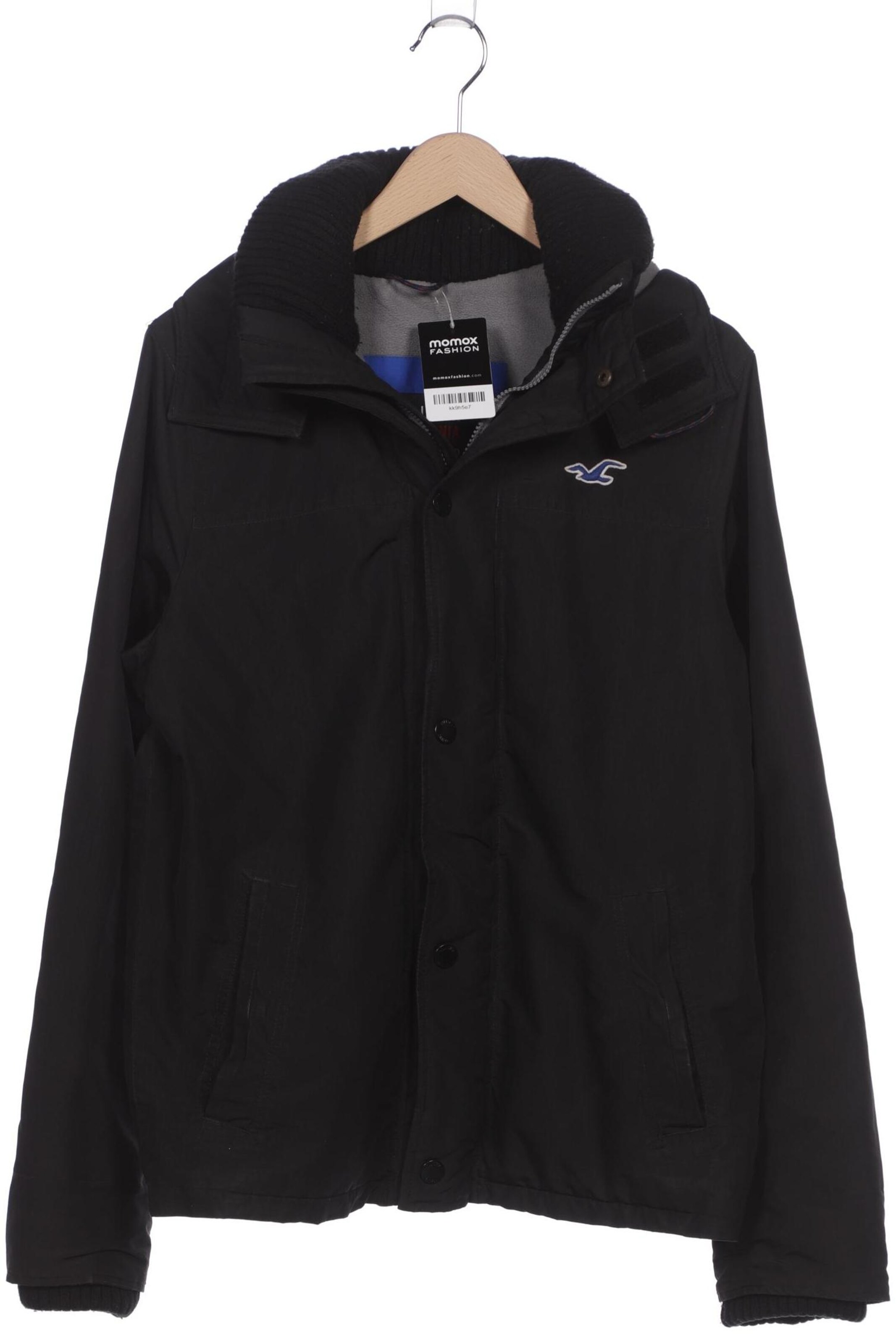 HOLLISTER Jacket & Coat in L in Black: front
