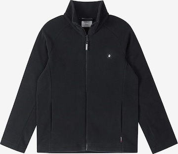 Veste en polaire ' Kerros ' Reima en noir : devant