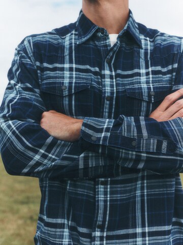 Next - Regular Fit Camisa em azul
