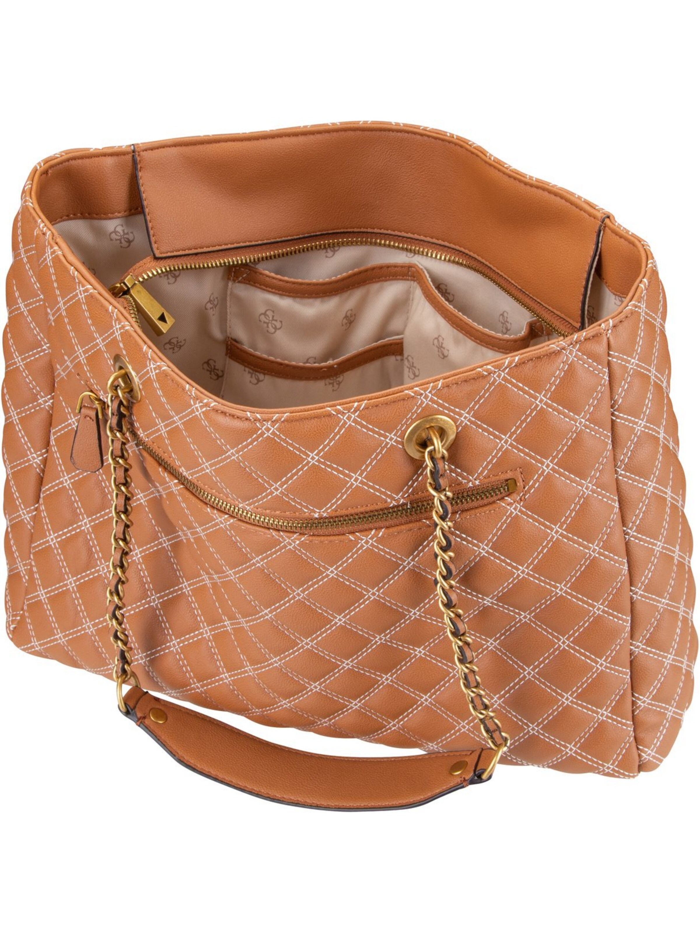 Frauen Taschen & Rucksäcke GUESS Shopper 'Cessily' in Cognac - UR54570 Frauen Taschen & Rucksäcke GUESS Shopper 'Cessily' in Cognac - UR54570