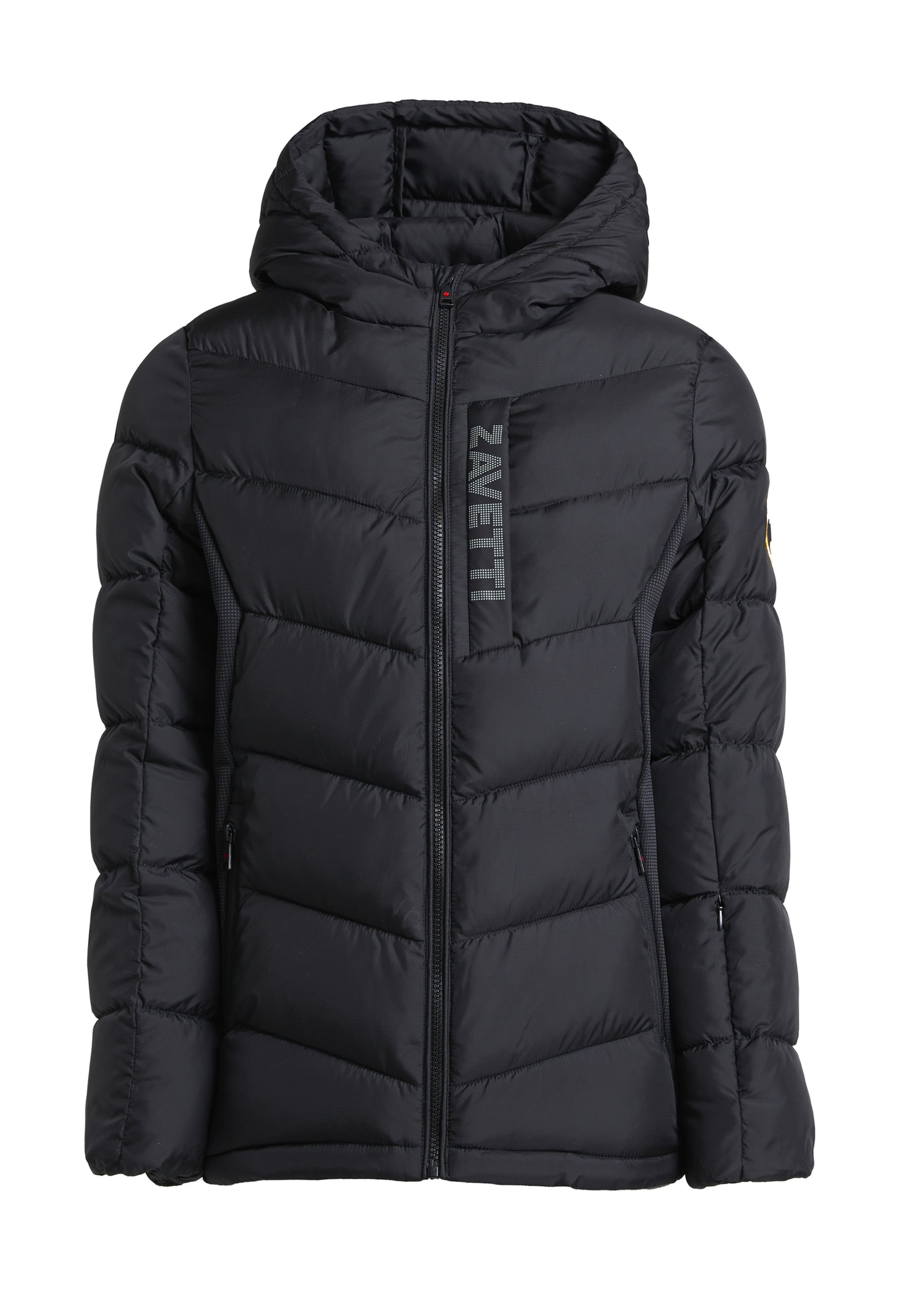 Veste d’hiver 'Fallori' Zavetti Canada en noir : devant