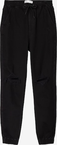 Jean Bershka en noir : devant