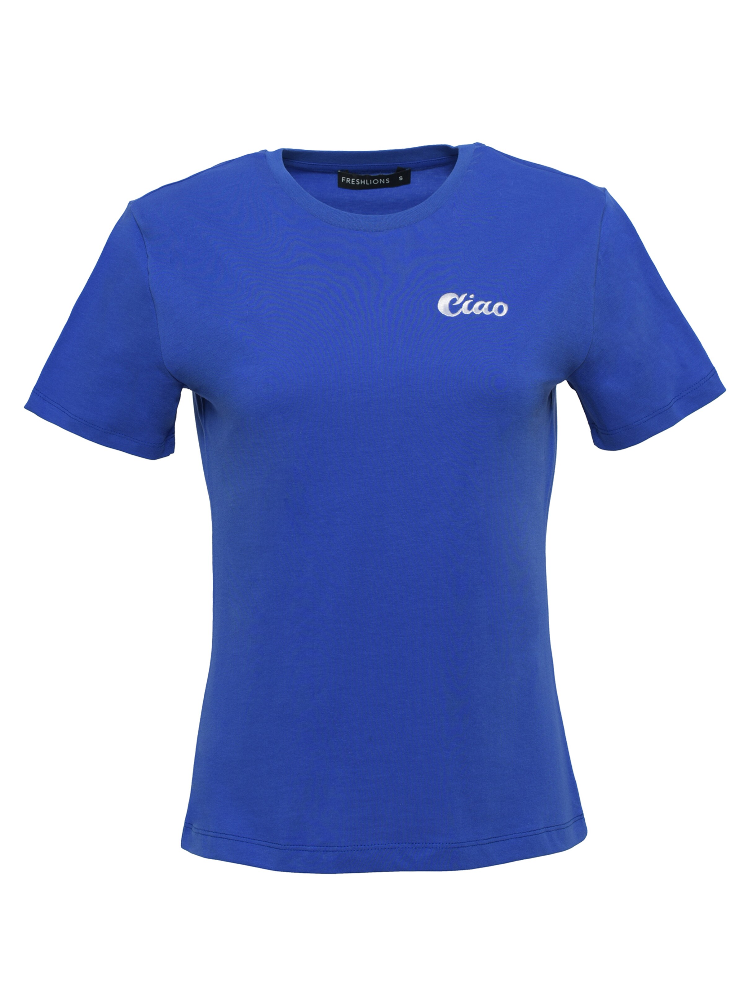 FRESHLIONS T-Shirt 'Ciao' in Blau: Vorderseite