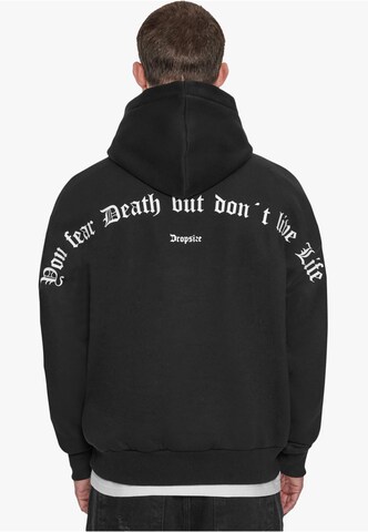 Dropsize Свитшот 'Fear Death' в Черный: спереди