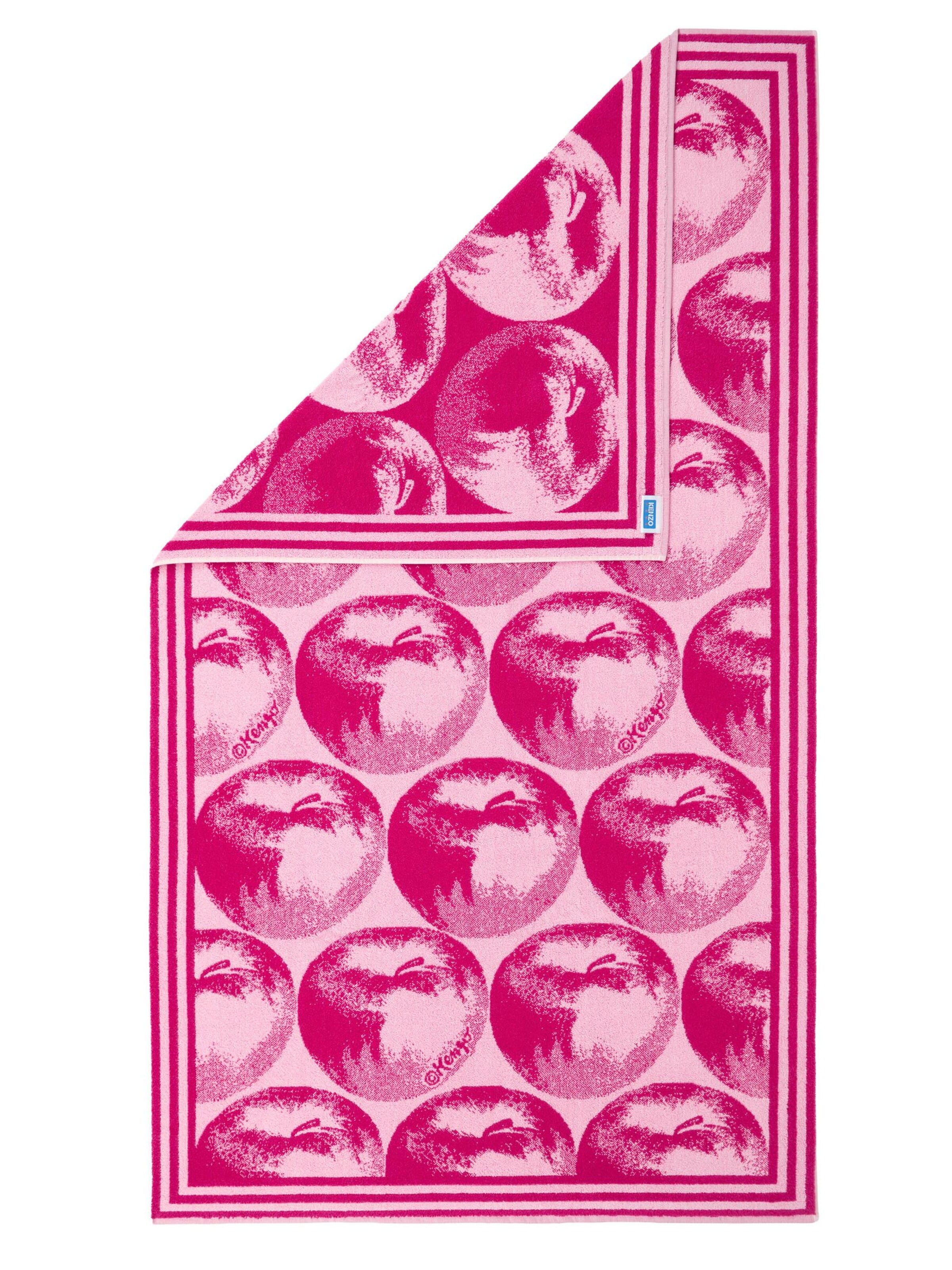 KENZO Towel 'KAPPLE' in Pink