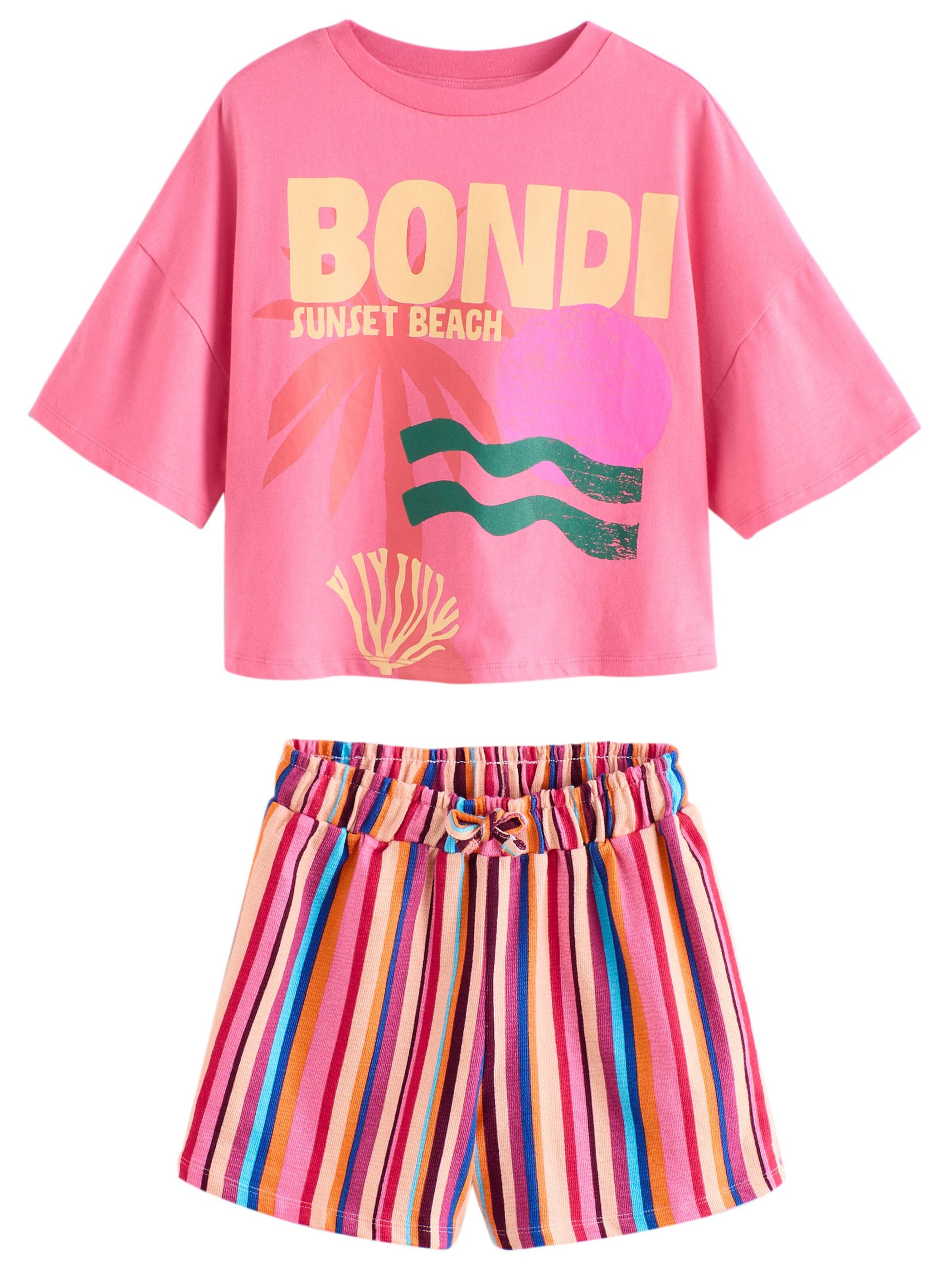 Next Komplekt, värv roosa: eest vaates