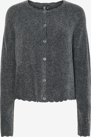 Cardigan 'PCRATH' PIECES en gris : devant