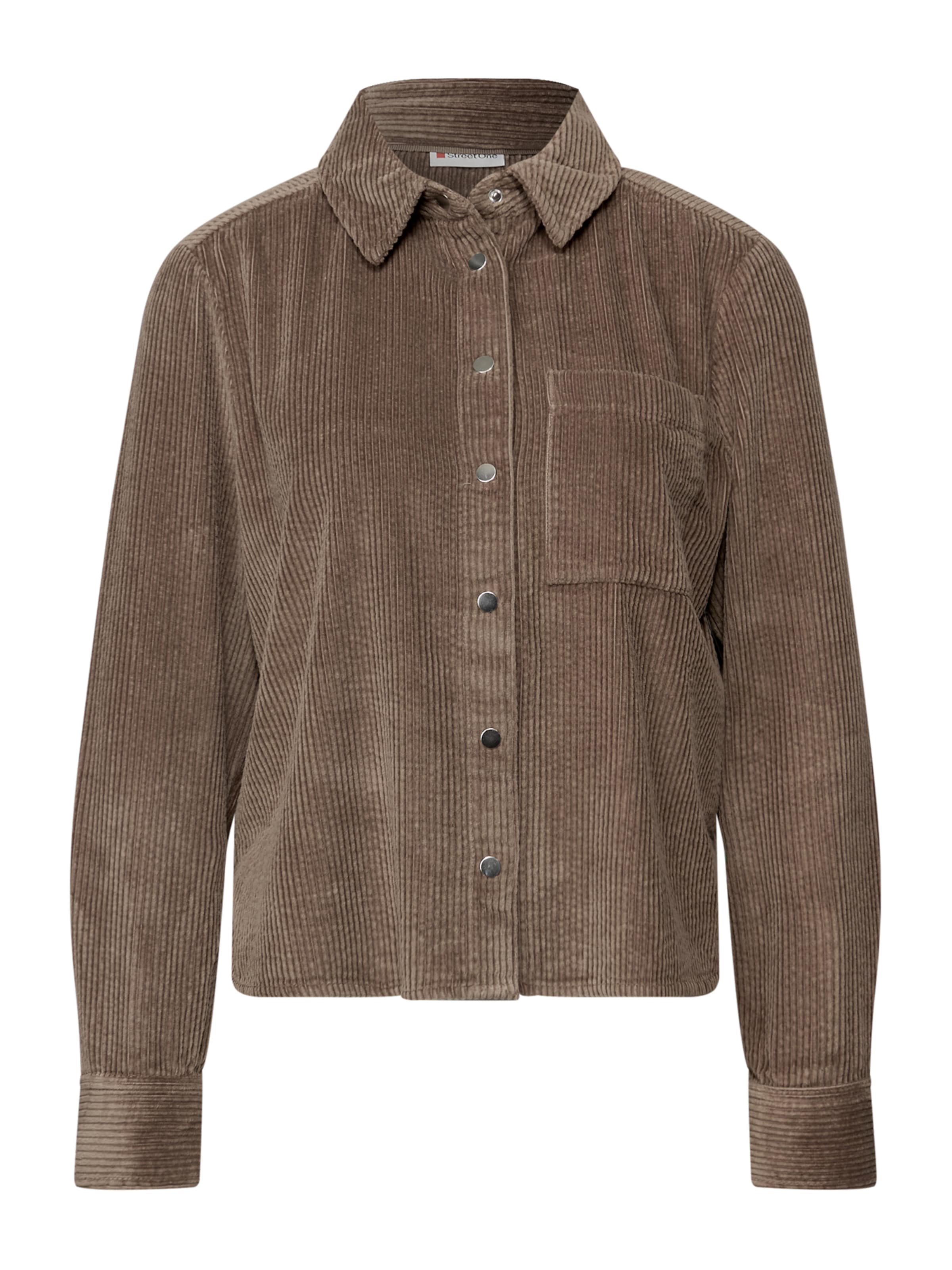 STREET ONE Blouse in Brown: front