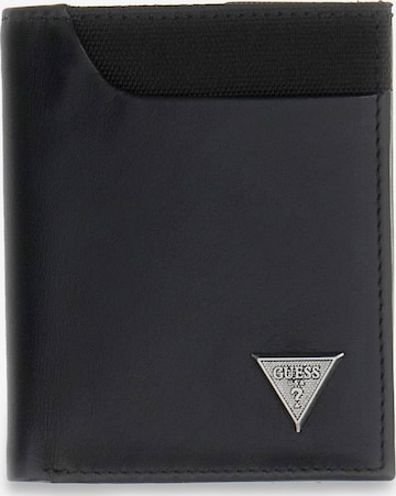 GUESS Wallet 'Berna' in Black: front