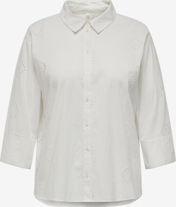 ONLY Carmakoma Blouse in White: front